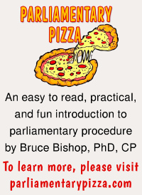 Parliamentary Pizza by Bruce Bishop